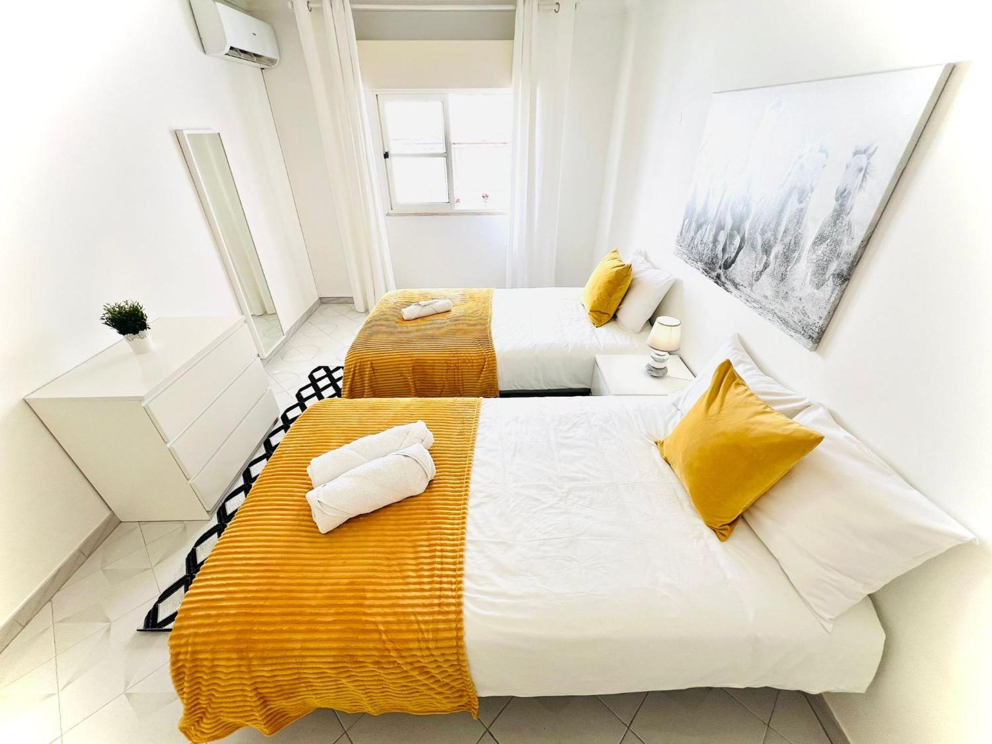 אלבופיירה Apartamento 5 Estrelas Praia Da Oura מראה חיצוני תמונה